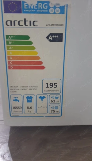 Masina de spalat Arctic 8 kg  - imagine 2