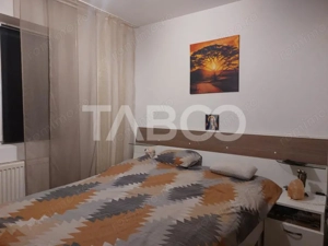 Apartament 55 mpu mobilat utilat 3 camere 2 balcoane pivnita Cisnadie - imagine 15