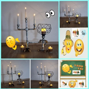 Lampadar Veioza Aplica Stil Industrial Pentru Hotel Cafenea Bar Casa Gradina Curte Interior Exterior - imagine 5