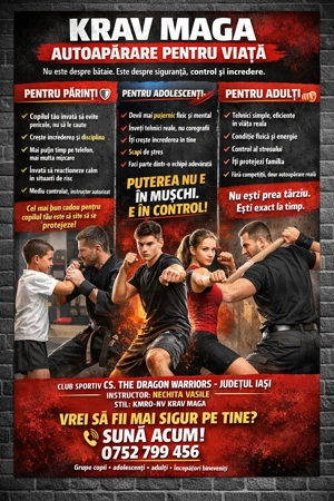 Facem Înscrieri Arte Marțiale Cu Antrenamente În Weekend (Kickboxing, Karate, Krav Maga) - imagine 2