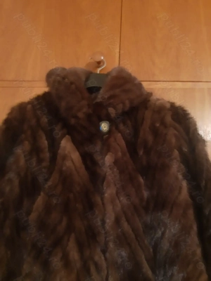 Haină de blană naturală nurcă