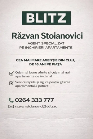 Apartament de inchiriat, 3 camere, 65 mp, Gheorgheni - imagine 6