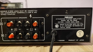 boxe rare daneze Expert hi-fi Seas și amplif. Nikko NA-390 II - imagine 5
