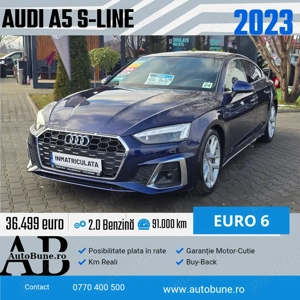 Audi A5 S-Line 2.0 Benzina 265 CP