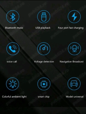 Modulator FM cu Bluetooth pentru masina  - imagine 2