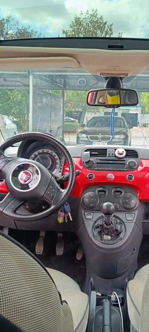 Vând fiat 500 1.4 100cp benzina 2008 lounge edition - imagine 5