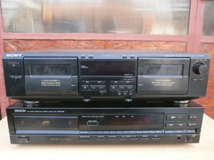 dubludeck casetofon sony tc wr 681 
