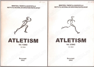 atletism volumul 1+2 2002 uz intern bucuresti 2002