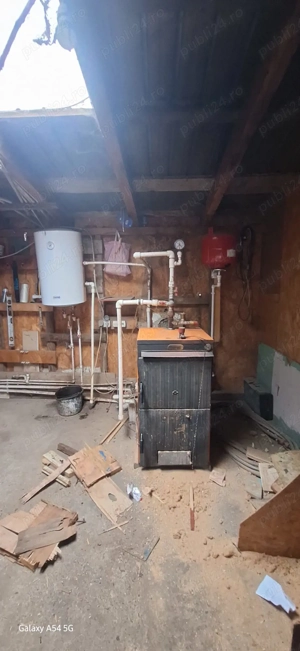 Centrală pe lemne Ferroli din fonta