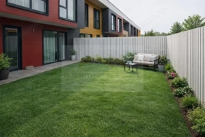 Casă înșiruită de închiriat în Pipera, H4L The Village, 3 camere, curte