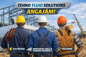 Angajam Electricieni, Montatori tabla&panouri sandwich, Dulgheri