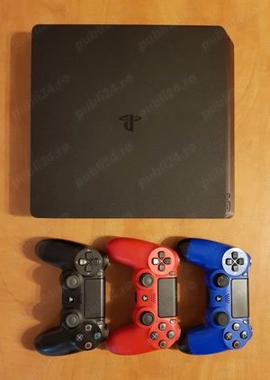 Playstation4 Ps4 Slim 1TB cu 3 Controllere