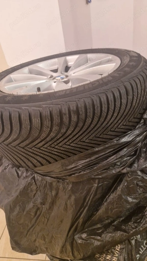Roti aliaj cu anvelope de iarna pentru bmw - imagine 3