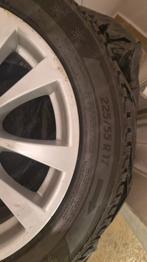 Roti aliaj cu anvelope de iarna pentru bmw - imagine 2