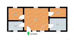 Apartament cu 3 camere decomandate la casa cu curte zona Trei Stejari - imagine 5