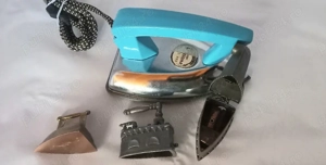 Lot Fier călcat pt.călătorie, fier cu horn ascuțitoare si 2 miniaturi - imagine 4