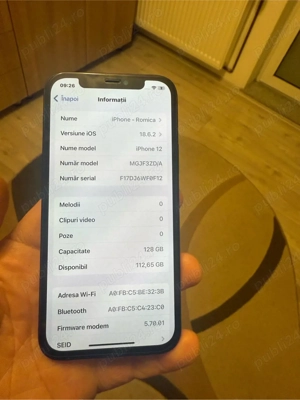 iphone 12 128gb impecabil ca nou - imagine 2