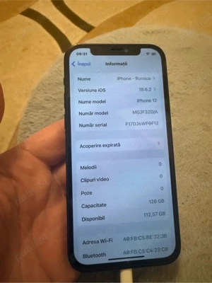 iphone 12 128gb impecabil ca nou - imagine 4