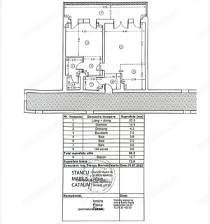 Apartament exclusivist 2 camere in bloc boutique 74 mp, finisat lux, Rosu - imagine 17