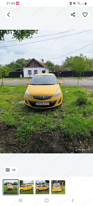 De vânzare opel corsa din  2011 - imagine 4