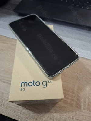 Telefon mobil Motorola Moto g54 5G, 8GB RAM, 256GB, Midnight Blue
