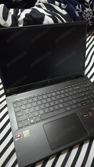 Laptop Gaming Acer Nitro V 15 - Ryzen 5 7535HS - RTX 3050 6GB - Stare 10 10 - imagine 2