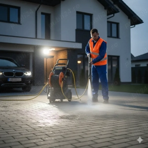 Curățare curți și alei cu jet de apă    Timișoara - imagine 2