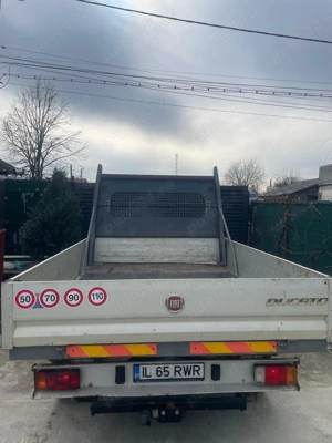 Fiat Ducato Doka, 7 locuri, Cabina dubla, platforma - bena - imagine 6