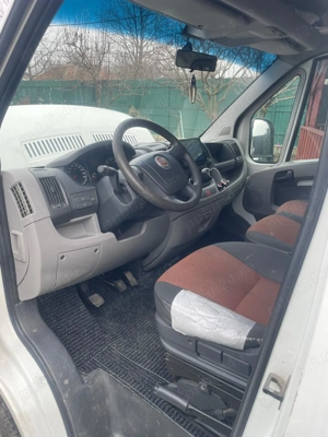 Fiat Ducato Doka, 7 locuri, Cabina dubla, platforma - bena - imagine 7