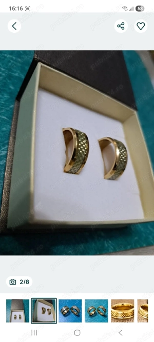 Verighete Inox Cuplu  - imagine 2