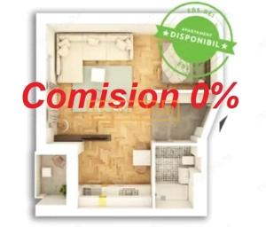Apartament 1 camera FINISAT | zona Parcul Feroviarilor | Comision 0%