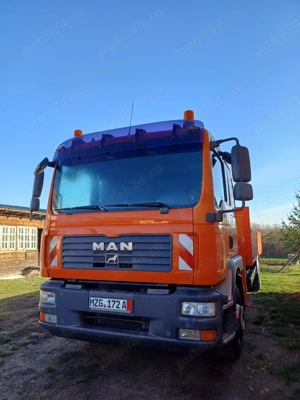MAN TGM cu macara