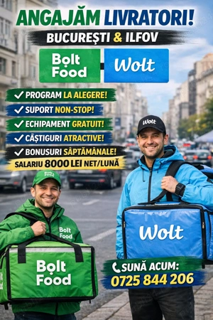 Angajam, cu incepere imediata!