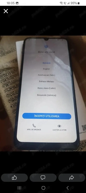 Vând Telefon Huawei Y6P impecabil. 