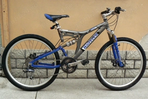 Bicicleta mountain bike full suspensie Wheeler
