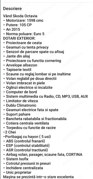 Skoda Octavia 3 - imagine 4