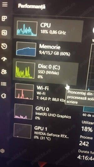 Laptop gaming RTX 4050 6 GB  - imagine 2