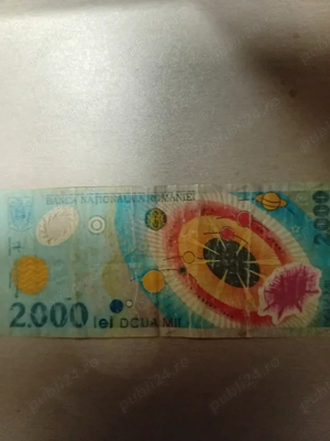 Bacnotă de  2000 lei