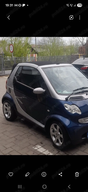 Smart cabrio for two 