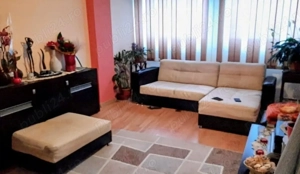 Colțar extensibil cu două lăzi de depozitare + taburet  - imagine 2