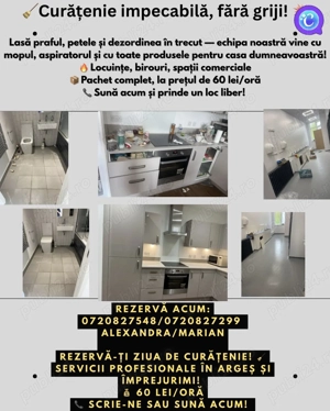 Curățenie Pitesti și tot județul Argeș 