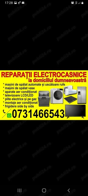 Reparatii masin de spalat 