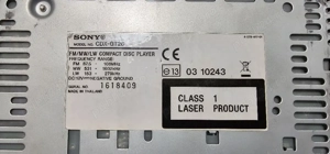 Sony CDX-GT26 MP3 player auto - imagine 2