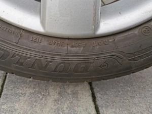 Roti aliaj 16" 5x112 cu anvelope de vară DUNLOP 205/55 /16  - imagine 7