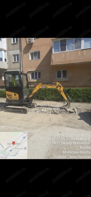 Vand miniexcavator Sany Sy18c - imagine 3