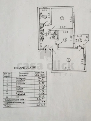 Apartament cu 2 camere, central, pentru locuință sau investiție   Piața Centrală - imagine 11