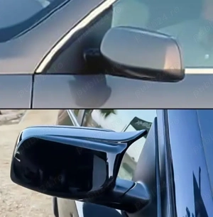 Capace de Oglindă GEARMONSTER pentru BMW Seria 5 E60 E61 Seria 6 E63 E64 – Negru Lucios - imagine 2