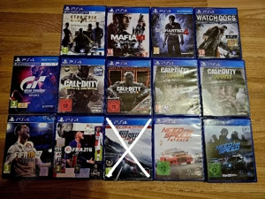 Vând 13 Jocuri PS4 PS5, În stare impecabilă