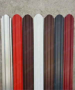 vând șipcă metalică de gard la preț de producător realizăm diferite dimensiuni după cerințe - imagine 2