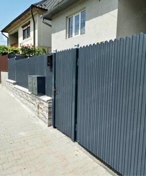 vand sipca metalica de gard la pret de producator  - imagine 4